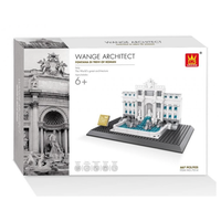 Wange 4212 Architect-Set Fontana di Trevi of Roma : Trevi-Brunnen Rom