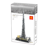 Wange 4222 Architect-Set The Burj Khalifa Tower Dubai